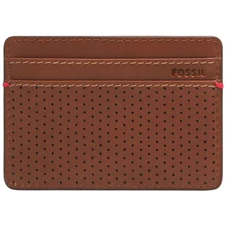 Fossil Rennsport Kartenetui Herren Portemonnaie braun