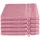 Waschhandschuhset 16 x 22 cm malve 5-tlg.