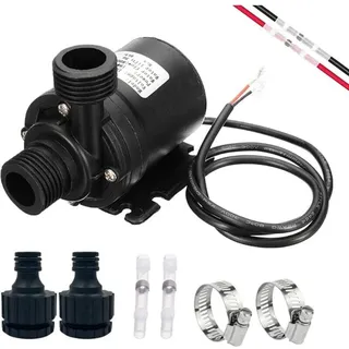 12-v-wasserpumpe, Mini-tauchpumpe Mit Bürstenlosem Motor, 800 L/h, 5 M, Wasserpumpen Für Die Wasserzirkulation In Schwimmbädern, Springbrunnen, Solar-wasserpumpen Für Aquarien, Teiche Und Wasserzirkul