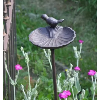 KUHEIGA Vogeltränke auf Stab - Höhe 98cm