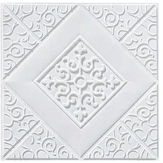 ByteRunning Deckenplatten Selbstklebend,Deckenverkleidung Paneele,Deckenpaneele Feuchtraum,Leicht Und Dennoch Langlebig,FüR KüChen,Badezimmer,Keller Und GewerberäUme