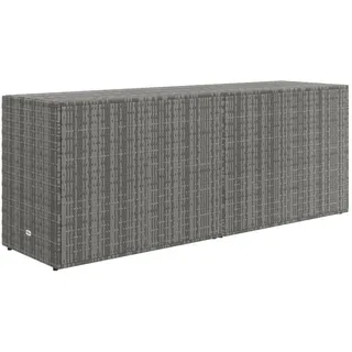 vidaXL Gartenschrank 198 x 55,5 x 80 cm Grau