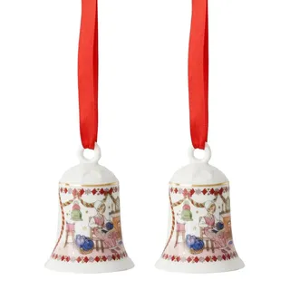 Hutschenreuther 2 Porzellan Weihnachtsglocke Glocke 2026 mit Originalverpackung