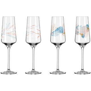 Ritzenhoff Sektglas Sparkle, Glas, Mehrfarbig H:22cm D:6.5cm Glas bunt