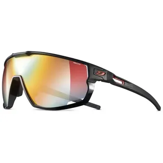 Julbo Rush Polarisierte Sonnenbrille - Mat Black/Shiny Black - Yellow/Brown Multilayer Red/CAT1-3