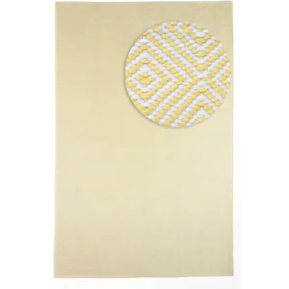 Morgenland In- & Outdoor - Alef - türkis«, rechteckig, 6 mm Höhe, In und Outdoor geeignet gelb - 200 x 140 cm -