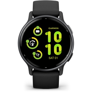 GPS-Uhr Smartwatch Sport und Gesundheit - Vivoactive 5, schwarz, EINHEITSGRÖSSE