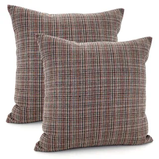 heimtexland Kissenbezug Tartan kariert 45 x 45 cm Braun