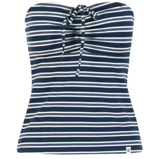 Blutsgeschwister Ringelshirt Summertime Tube - caravan stripes blue XL