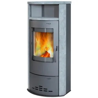 THERMIA Kaminofen »Dortmund«, grau, Naturstein, 7 kW, Dauerbrand geeignet