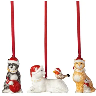 Villeroy & Boch Nostalgic Ornaments Katzen 3-teilig