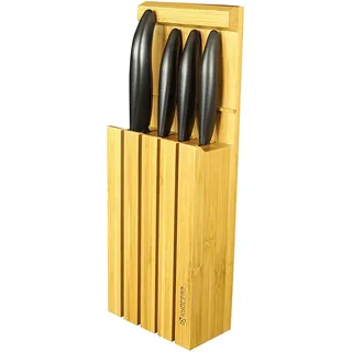 Kyocera 3in1 Messerblock 4-tlg. Schwarz