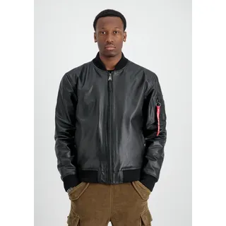 Alpha Industries Ma-1 Leather Lf Jacke Black S