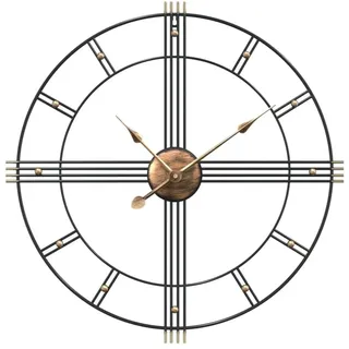vidaXL Wanduhr Schwarz 60 cm vidaXL
