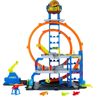 Hot Wheels City Mega Loop Garage JBM74