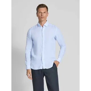Regular Fit Business-Hemd mit Kentkragen Modell 'ROMA', Hellblau, 40
