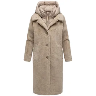Navahoo Wintermantel sand XXXL