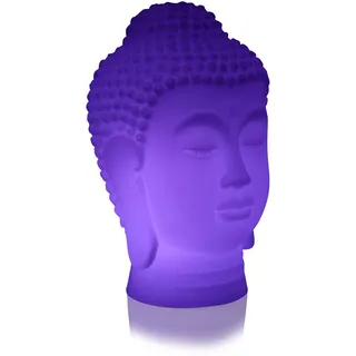 smartwares LED Solar-Buddha 51 cm spritzwassergeschützt 1 Stück weiß