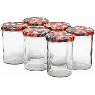 VAN WELL Wildberries Einmachglas 435 ml 6 St.