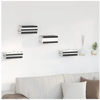 furnicato Wandregal Schwebendes Regal 6 x 11 x 6,5 cm Senfgelb, 1-tlg., Stabile Wandablage mit Sicherheitskanten für dein Büro gelb