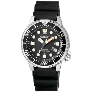 Citizen Damen Analog Quarz Uhr mit Polyurethan Armband EP6050-17E, Schwarz