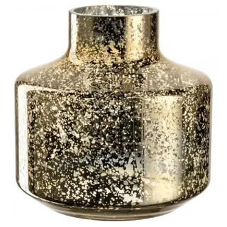LEONARDO Weihnachtsbaumkugel Leonardo Vase Milano Gold Gesprenkelt (21,5cm)