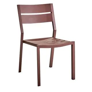 Brafab Delia Gartenstuhl 47 x 47 x 82 cm rot stapelbar