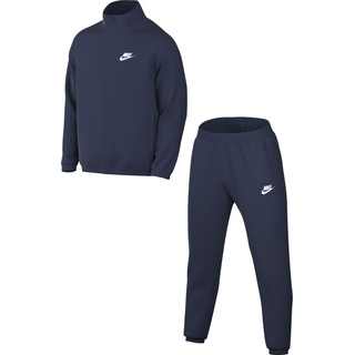 Nike Herren Trainingsanzug M Nk Club Pk Trk Suit, Midnight Navy/White, FB7351-410, M