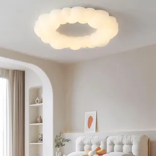 GUANSHAN Bubble Cloud-Kronleuchter LED-Wolken-Deckenleuchte Kronleuchter Cartoon-Stern-Hängelampe Deckenlampe Deckenbeleuchtung für Schlafzimmer, Kinderzimmer