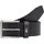 Herren Ledergürtel 4 0 Schwarz 100 cm