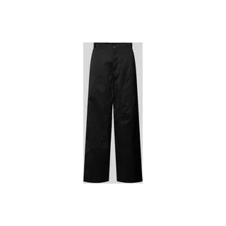 Chino mit Gesäßtaschen Modell 'BRADY', Black, XL