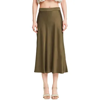 ESPRIT Midirock aus Satin - 32