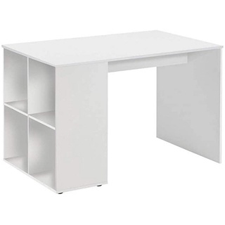 Mid.you Schreibtisch, Weiß, rechteckig, eckig, 73x75 cm, Made in Germany, Stauraum, Arbeitszimmer, Schreibtische, Bürotische