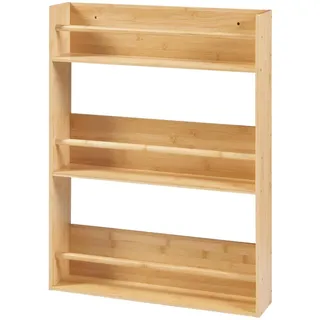 [en.casa] Wandregal Hareid 80 x 60 x 12 cm Natur