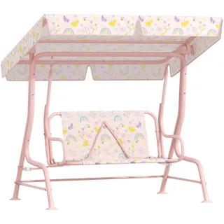 aiyaplay Hollywoodschaukel Rosa 2-Sitzer