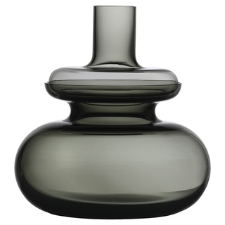 Zone Denmark Inu Vase, Durchm. 23 cm, Höhe 25 cm, Smoked Grey