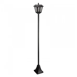 Smart Garden Laterne Glas Kunststoff Metall 18 cm x 18,5 cm x 174 cm 1 Stück schwarz