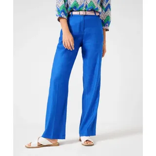 Culotte BRAX "Style MAINE" Gr. 48, Normalgrößen, blau (dunkelblau) Damen Hosen Culottes Hosenröcke