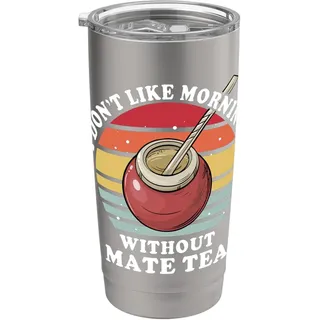 Mate Tee Bombilla Teeparty Kalebasse Yerba Mate Doppelwandiger Edelstahl-Thermobecher
