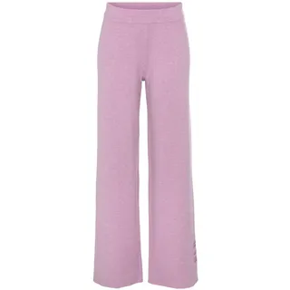 ELBSAND Strickhose mit weitem Bein rosa 40/42
