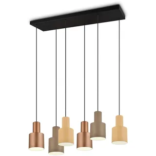 Trio Agudo 6-flg. 150 cm rund mehrfarbig