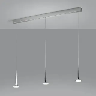 Helestra Flute 3-flg. LED 60 cm Chrom