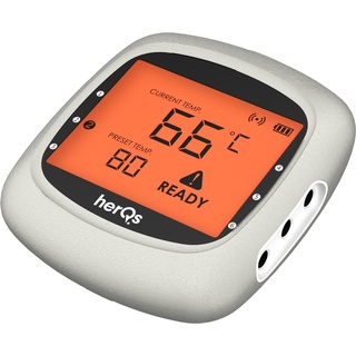 HerQs EasyBBQ – Grillthermometer – Fleischthermometer – Digital – Kabellos