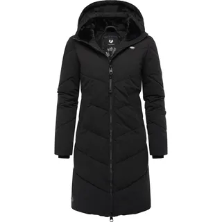 Ragwear Wintermantel Rebelka in schwarz, EU XXL