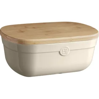 Emile Henry Brotkasten Keramik Beige