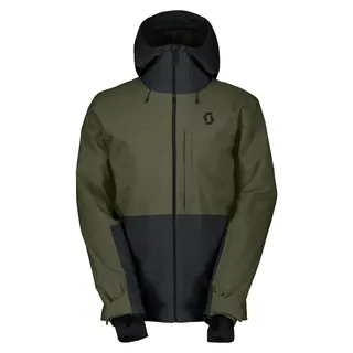 Scott Ultimate Dryo 10 Skijacke Douglas Green/Black S