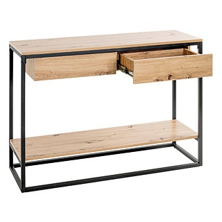 HAKU Möbel Konsolentisch Holz bergen-eiche 100,0 x 35,0 x 75,0 cm