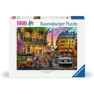 Ravensburger Erwachsenenpuzzle 1000 Teile - Paris im Morgenrot