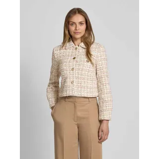 Blazer mit aufgesetzten Brusttaschen, Offwhite, 40