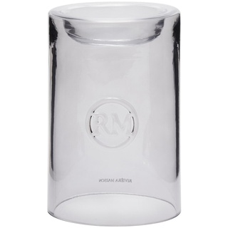 Riviera Maison Bacchus Teelichthalter Zylinder, Teelichthalter RM-Logo Dekoration